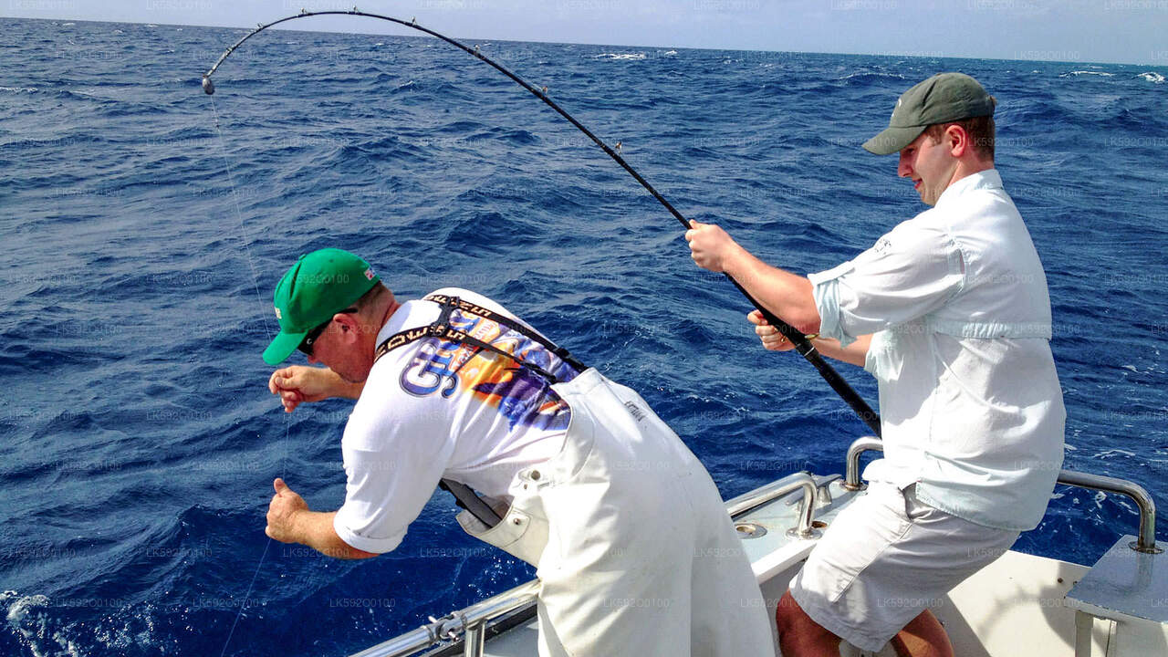 Fishing from Mirissa