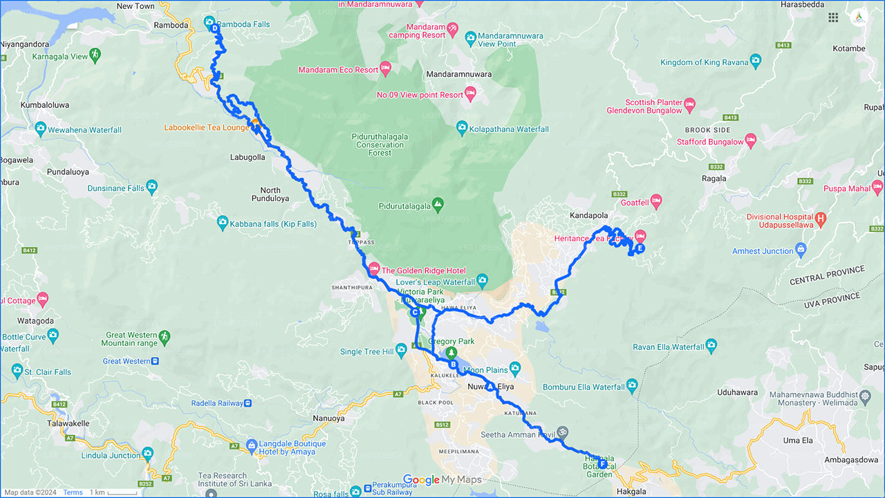 Nuwara Eliya linnaekskursioon