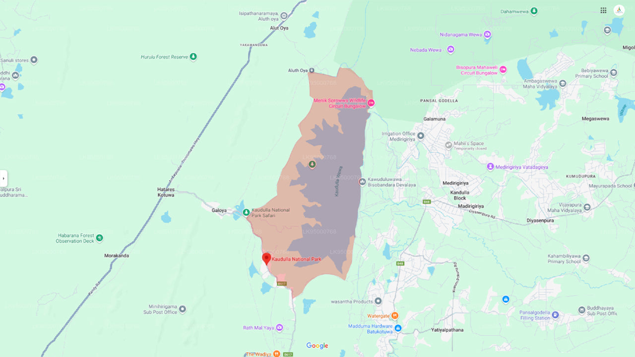 Kaudulla rahvuspargi sissepääsupiletid