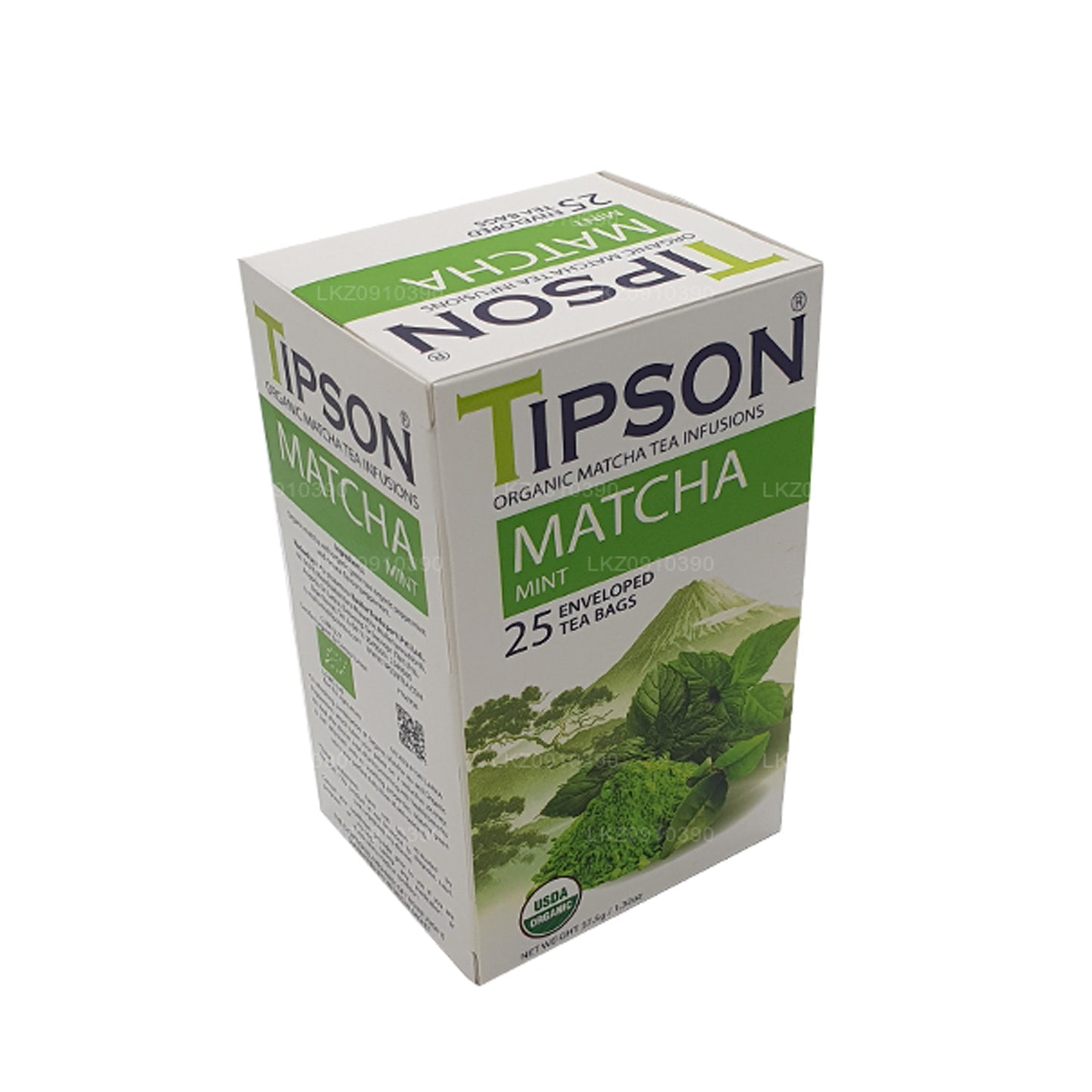 Tipson Tee Orgaaniline Matcha ja Mint (37.5g)