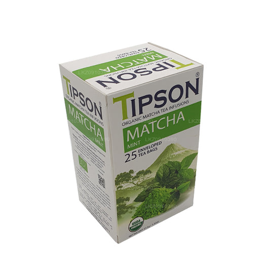 Tipson Tee Orgaaniline Matcha ja Mint (37.5g)