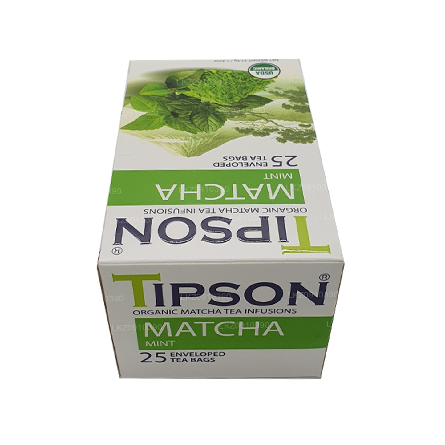 Tipson Tee Orgaaniline Matcha ja Mint (37.5g)