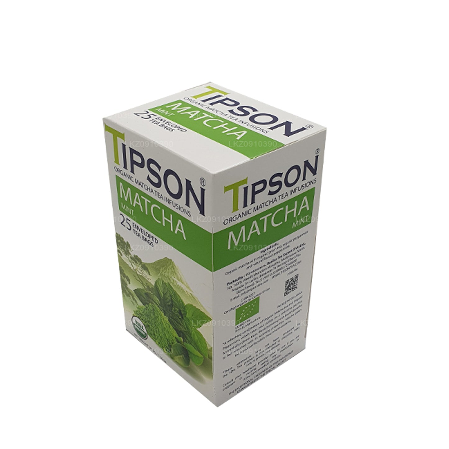 Tipson Tee Orgaaniline Matcha ja Mint (37.5g)