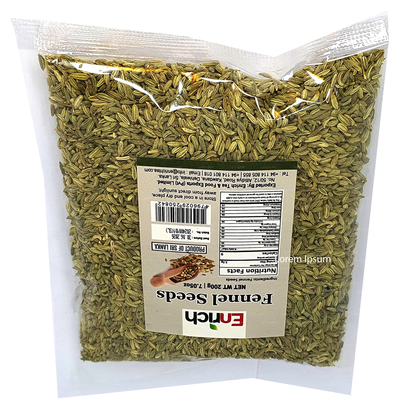 Enrich Fennel Seeds (200g)