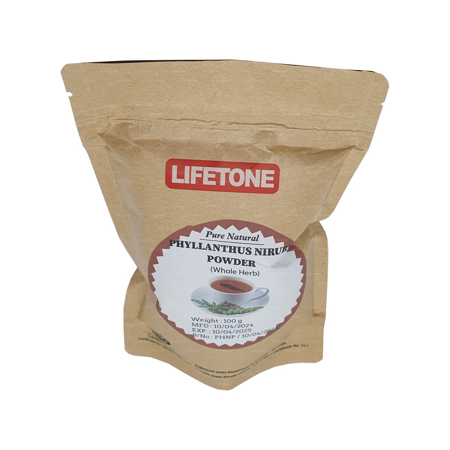 Lifetone Phylanthus Niruri pulber (100g)