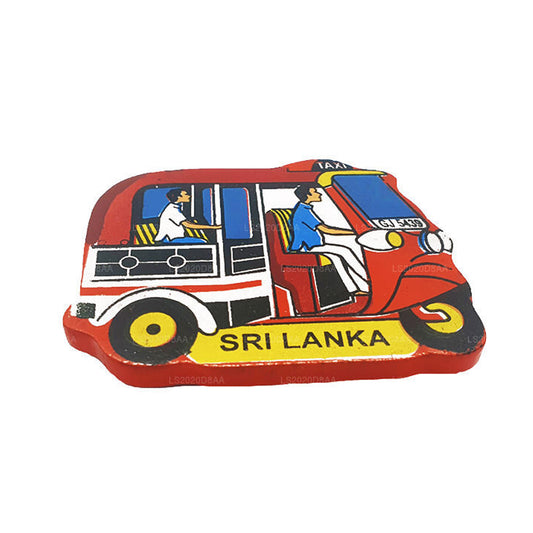 Sri Lanka Red Tuk Tuk Külmik Magnet