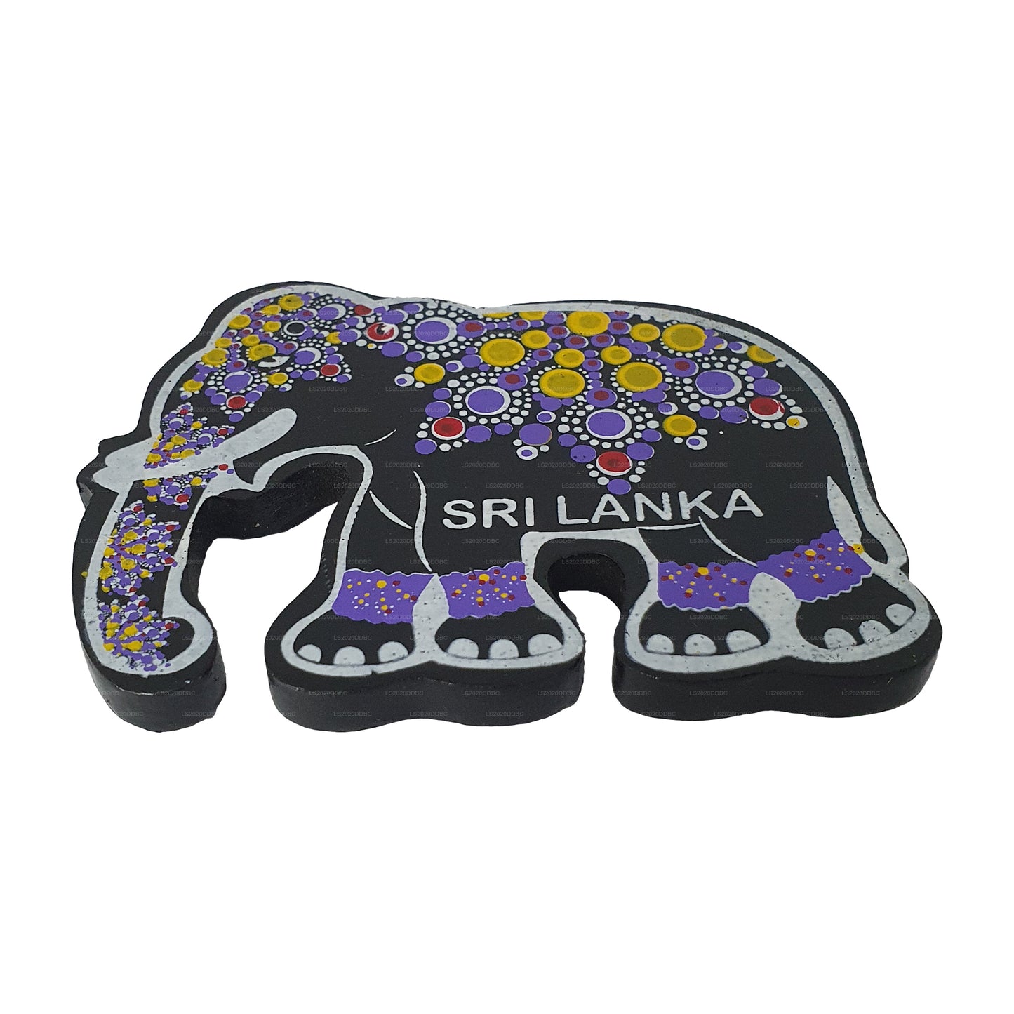 Sri Lanka Traditional Kandy Elephant külmkapi magnet