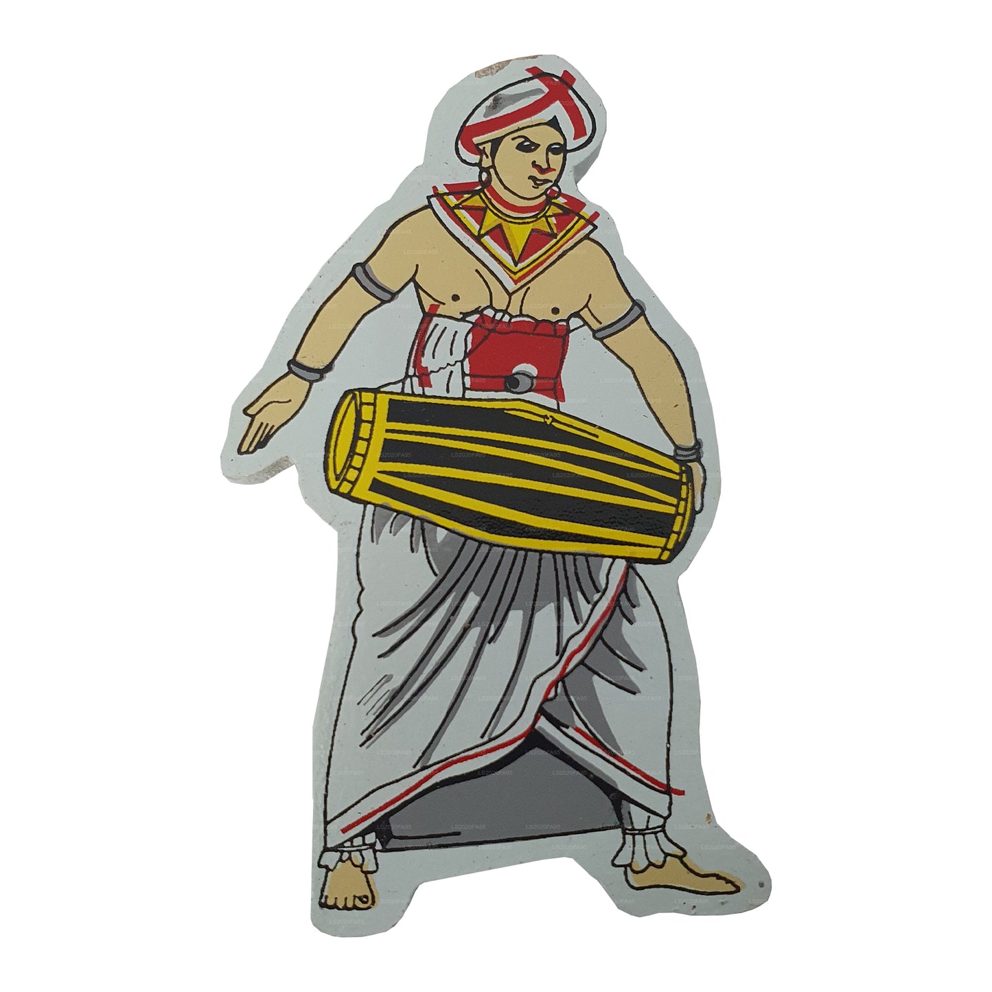 Sri Lanka Drummer Külmik Magnet