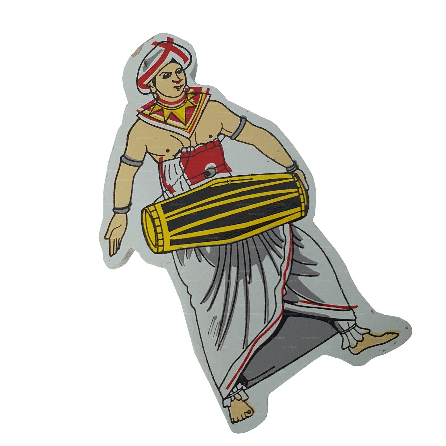 Sri Lanka Drummer Külmik Magnet