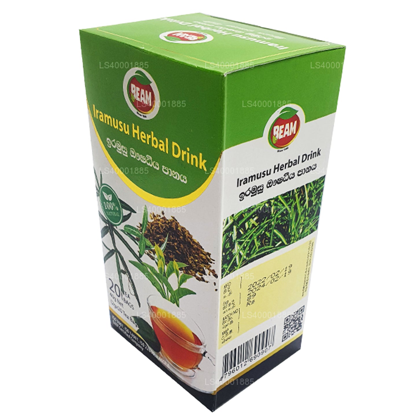 Beam Iramusu Tea (40g) 20 teekotid