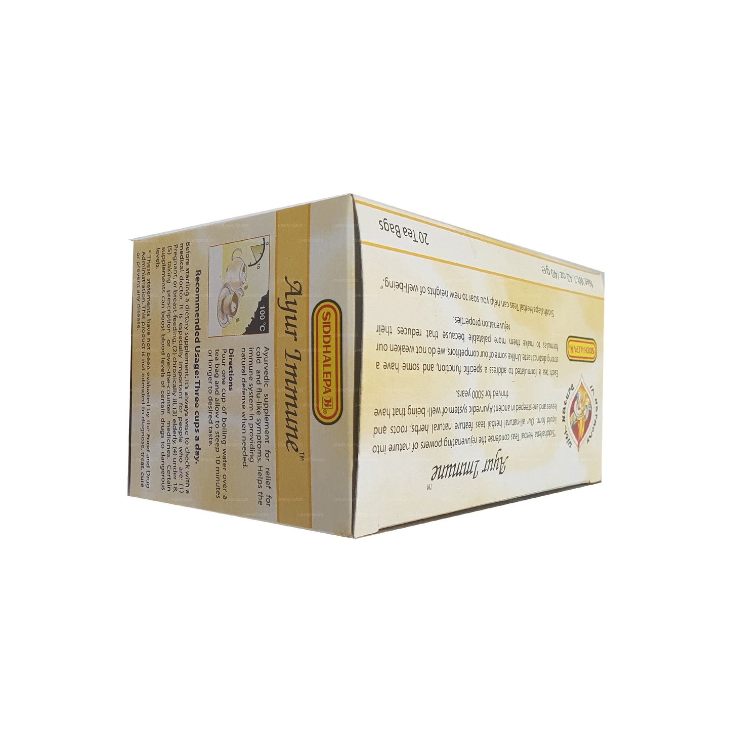 Siddhalepa Ayur Immuunne Tee (40g)