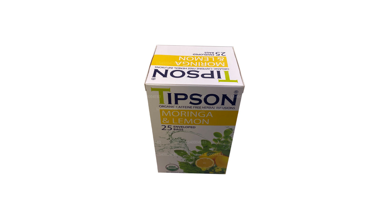 Tipson Moringa Ja Lemon Tea (37,5g) 25 Tee Kotid