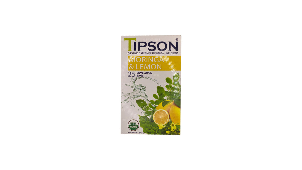 Tipson Moringa Ja Lemon Tea (37,5g) 25 Tee Kotid