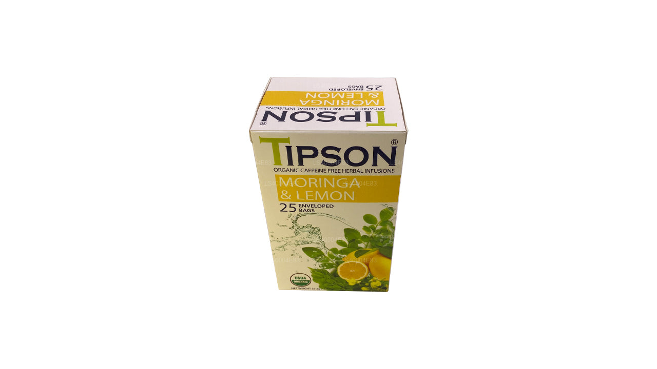 Tipson Moringa Ja Lemon Tea (37,5g) 25 Tee Kotid