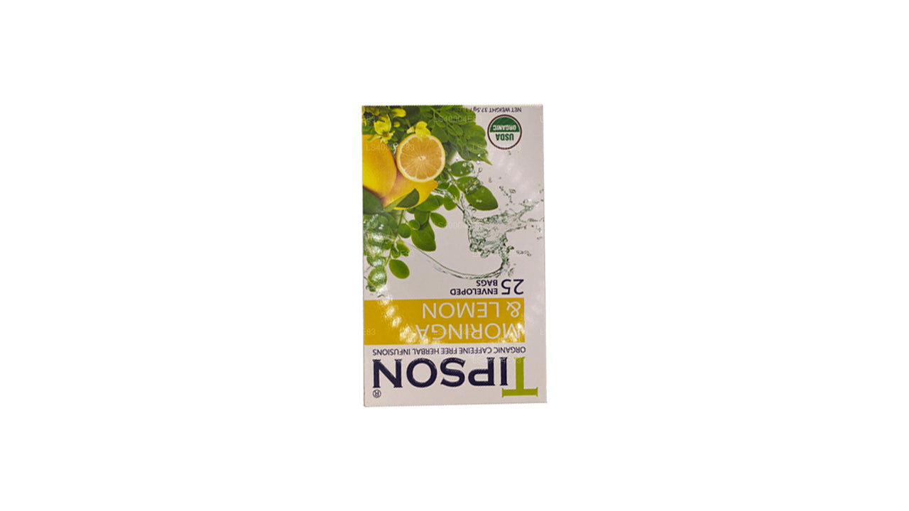 Tipson Moringa Ja Lemon Tea (37,5g) 25 Tee Kotid