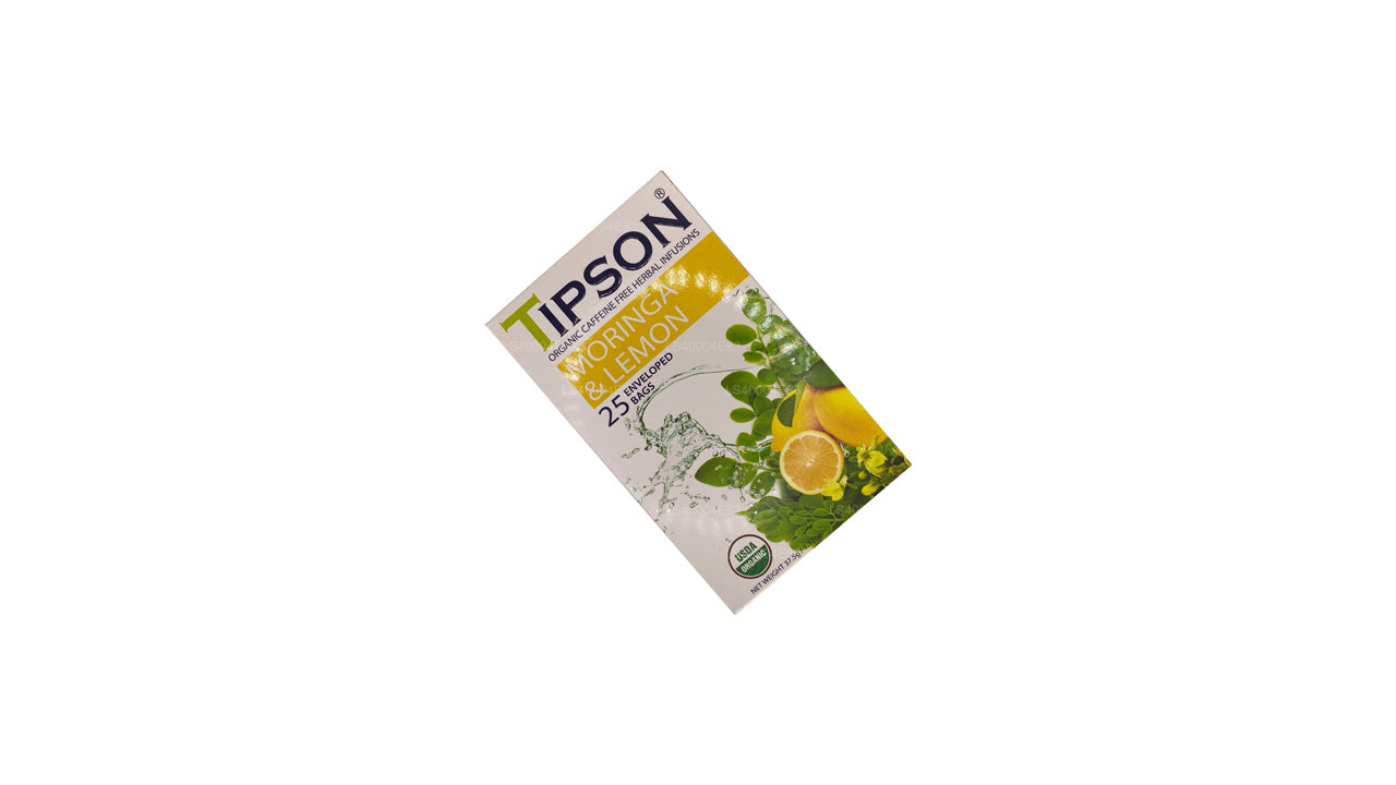 Tipson Moringa Ja Lemon Tea (37,5g) 25 Tee Kotid