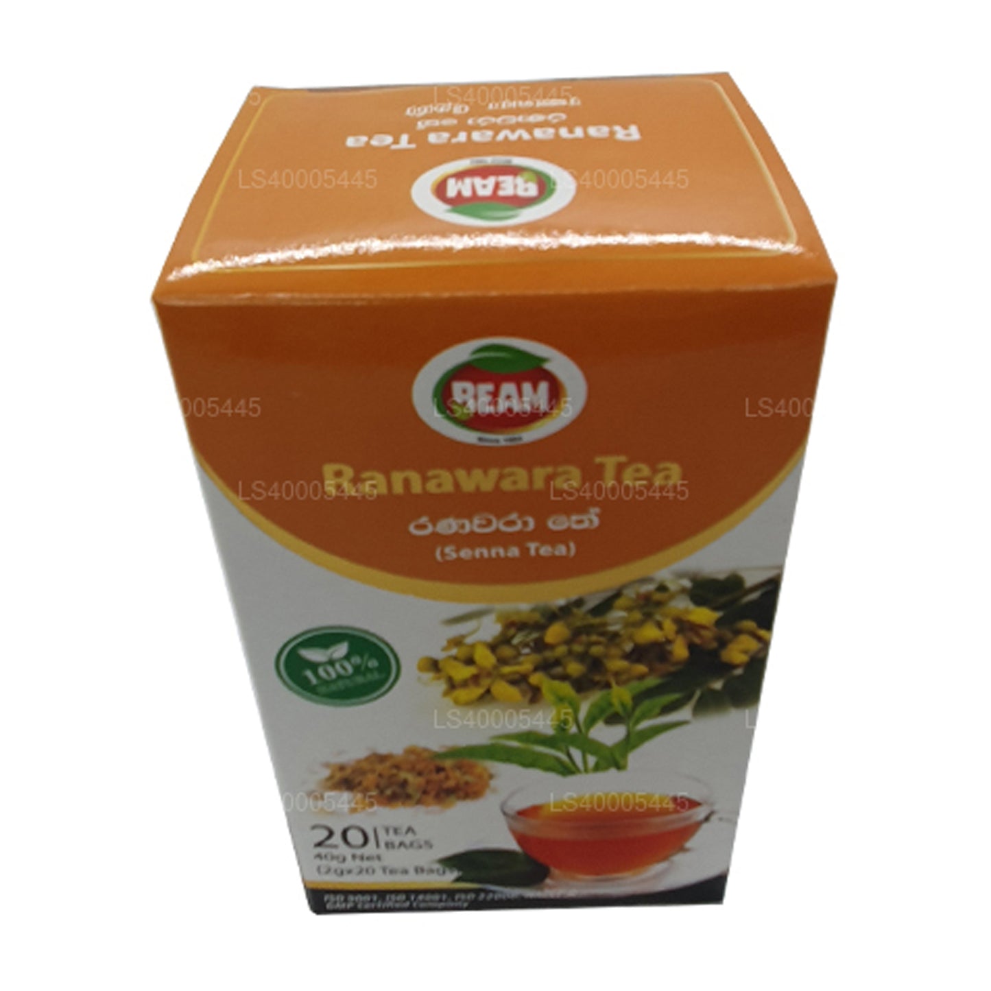 Beam Senna Tea 20 Teekotid (40g)