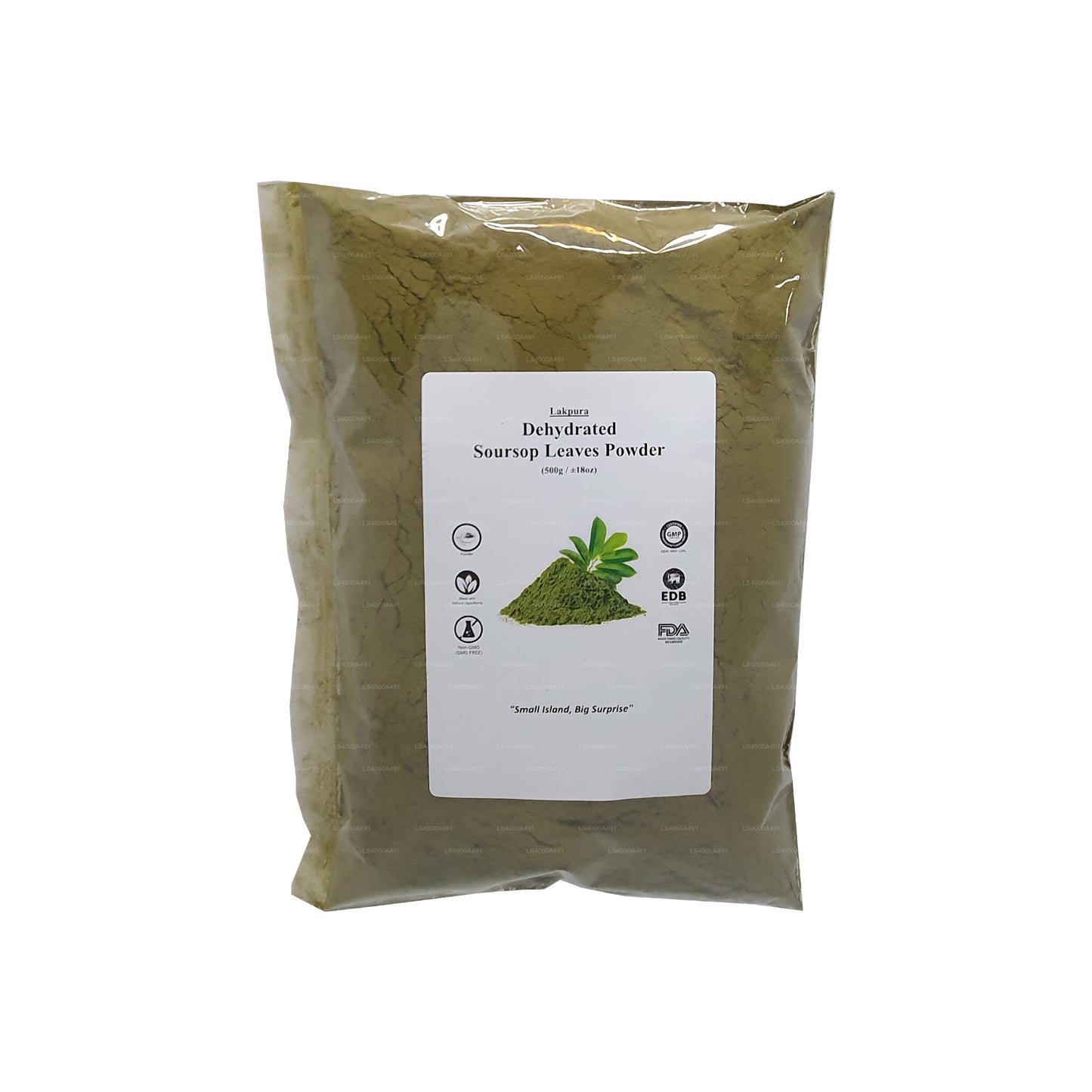 Lakpura Orgaaniline Soursop Graviola pulber (100g)