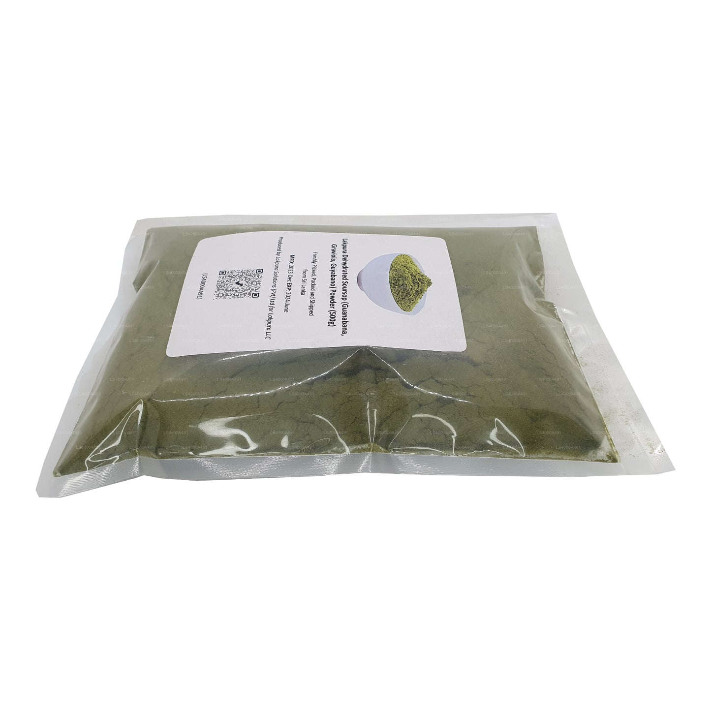 Lakpura Orgaaniline Soursop Graviola pulber (100g)