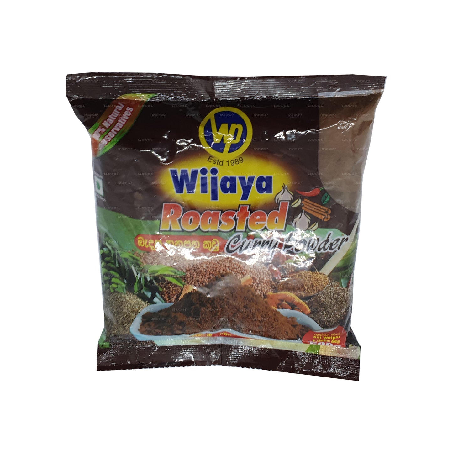 Wijaya röstitud karripulber (50g)