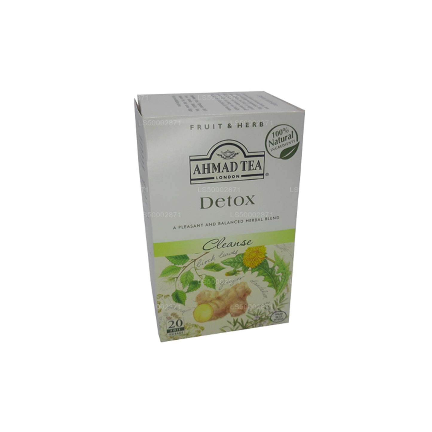 Ahmad Tea Detox puhastatav (20 teekott)