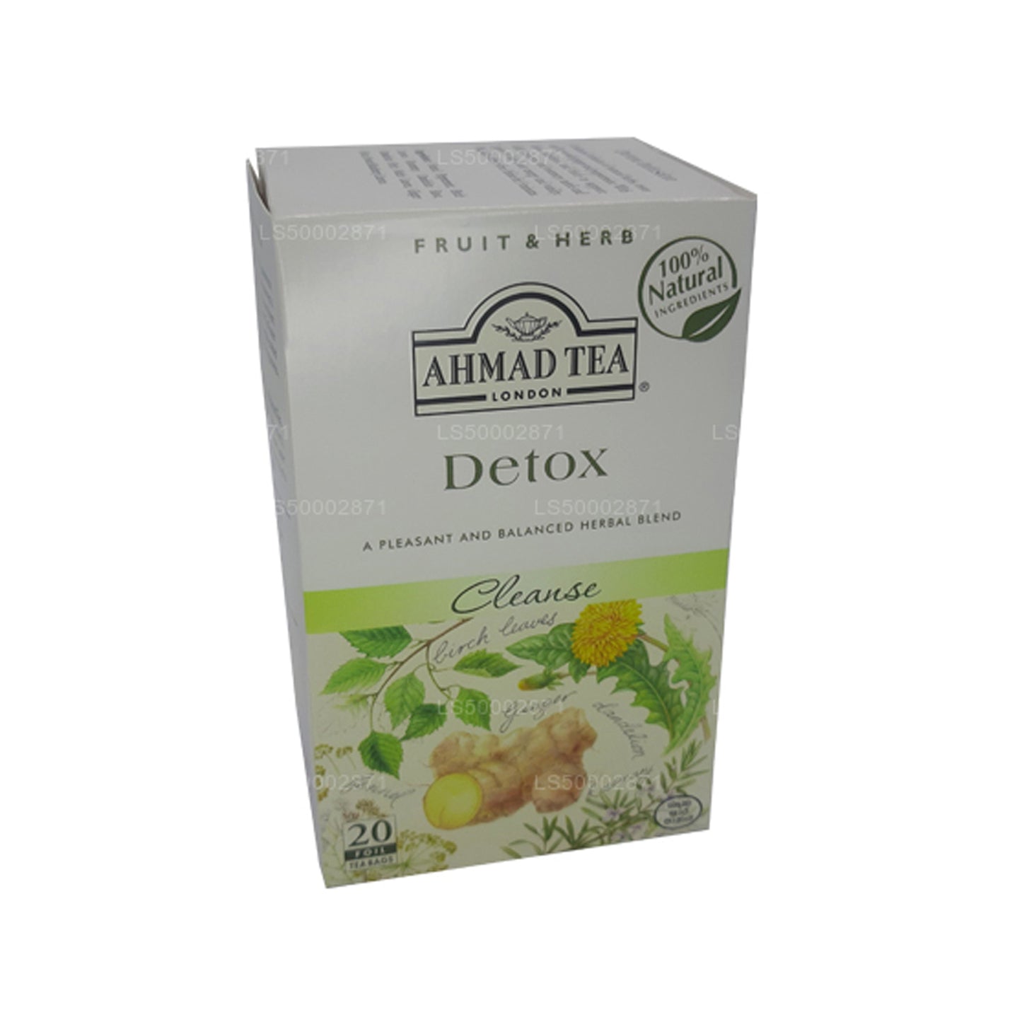 Ahmad Tea Detox puhastatav (20 teekott)