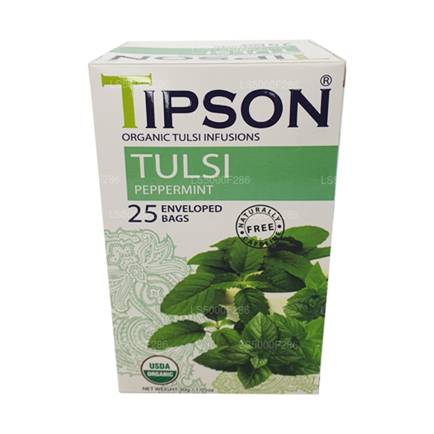 Tipson Tee Orgaaniline Tulsi Piparmündiga (30g)