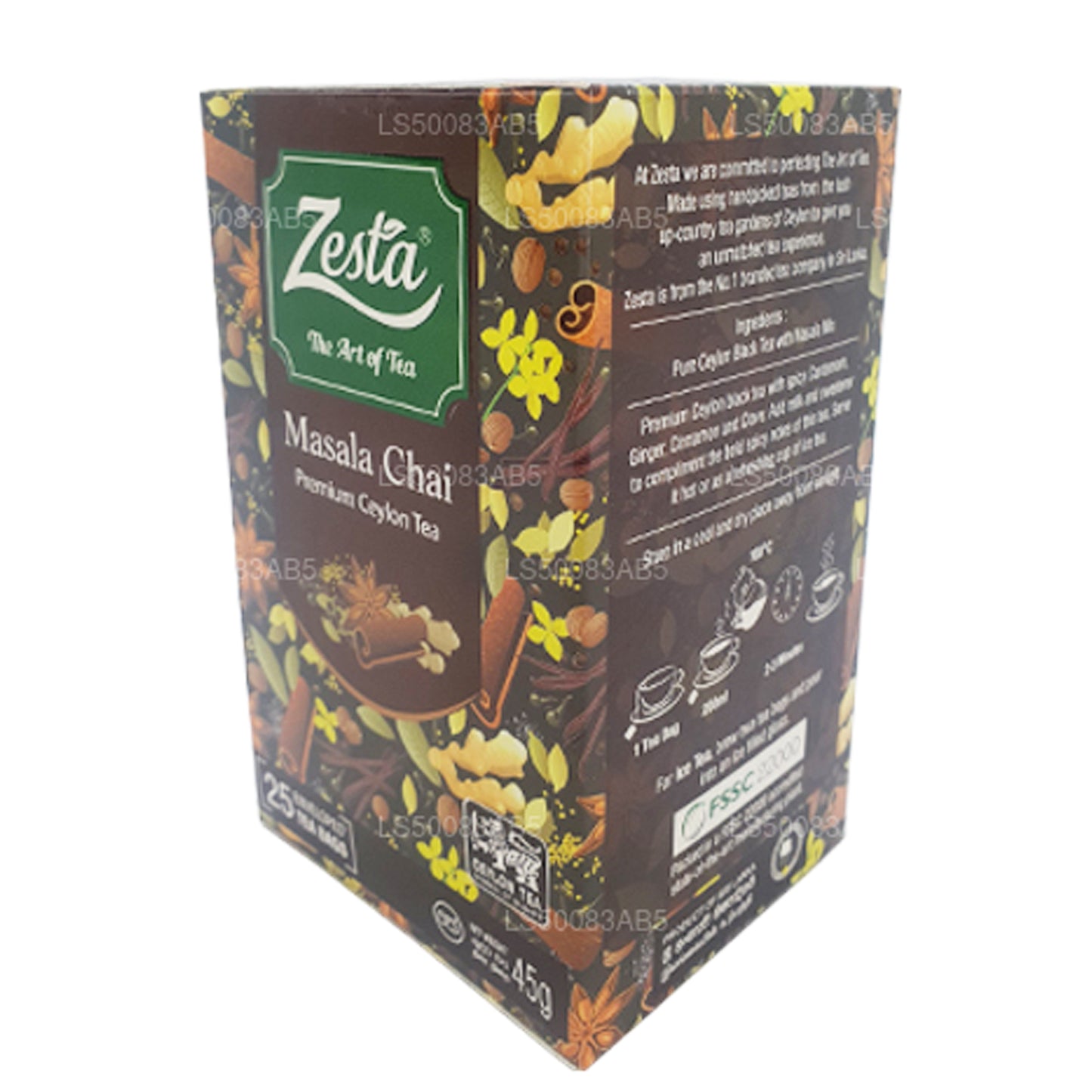 Zesta Masala Chai (45g) 25 teekotti