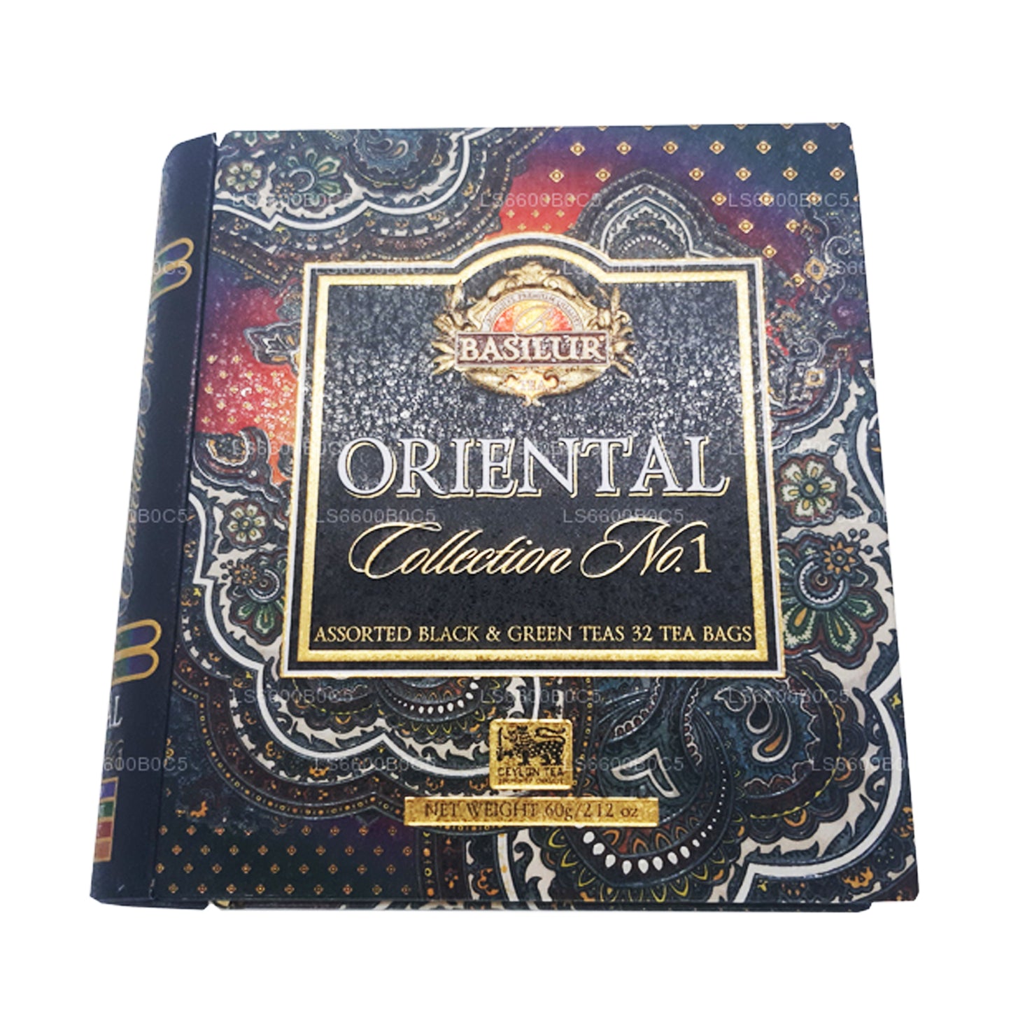 Basilur Oriental Collection Teeraamat Vol 1 (60g) 32 Teekotti