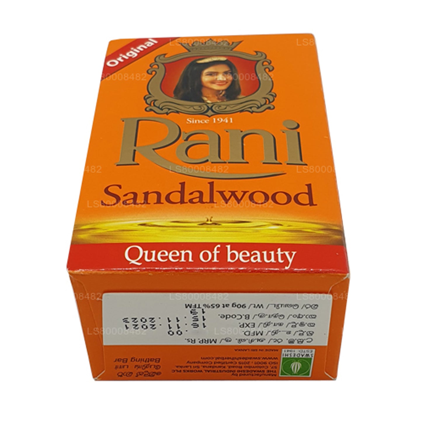 Swadeshi Rani sandlipuu seep (90g)