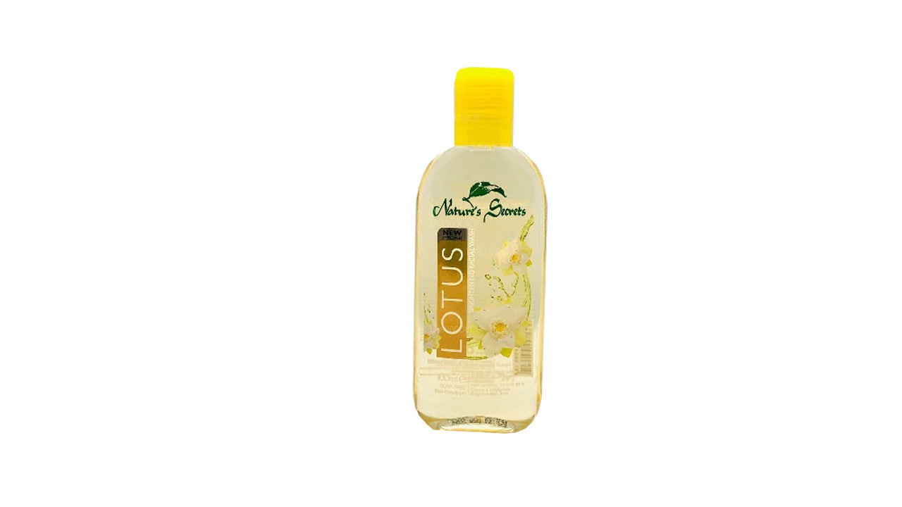 Looduse saladused Valgustav näopesu Lotus (100ml)