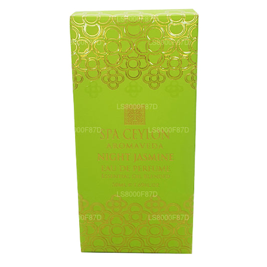 Spa Ceylon öö Jasmine Eau De Parfüümi Eeterlik Õli Segatud (50ml)