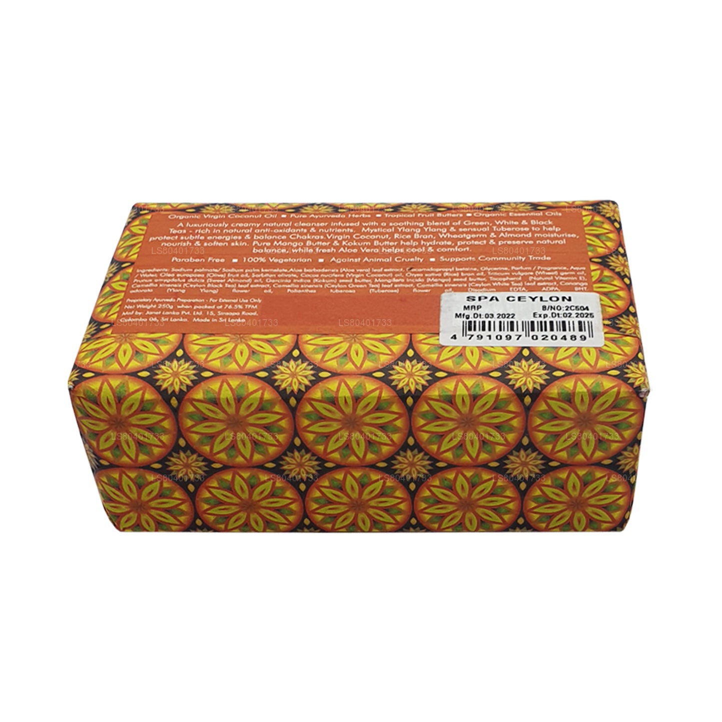 Spa Tseiloni Tseiloni tee Ylang luksuslik seep (250g)