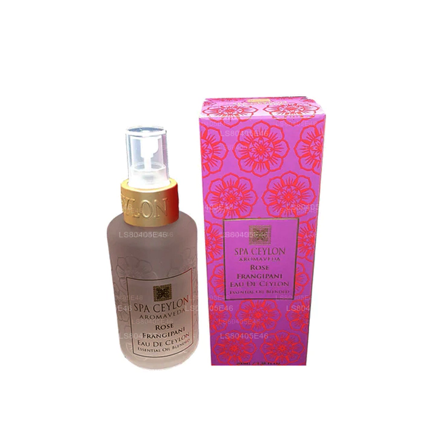 Spa Tseiloni roos Frangipani Eau De Ceylon (100ml)