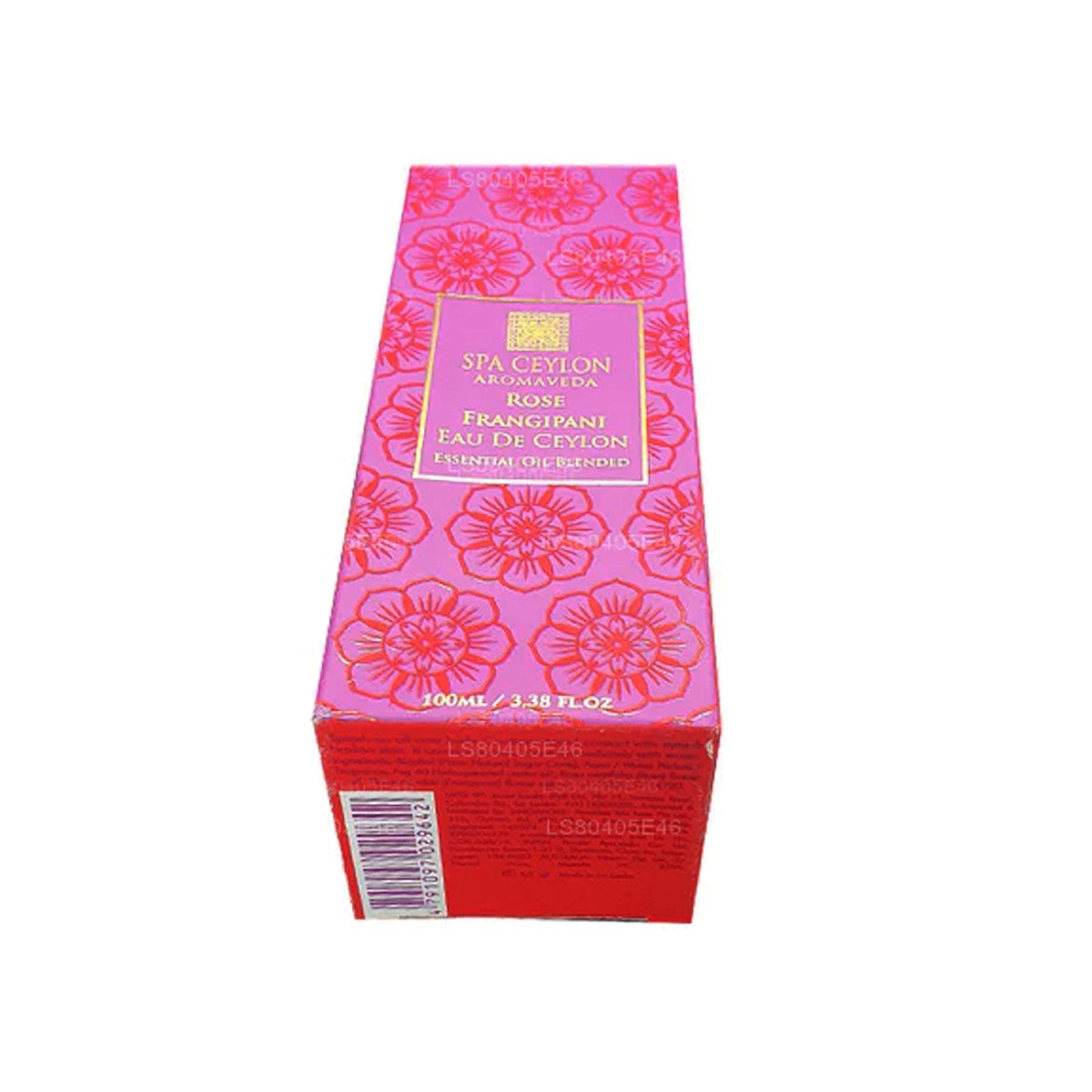 Spa Tseiloni roos Frangipani Eau De Ceylon (100ml)