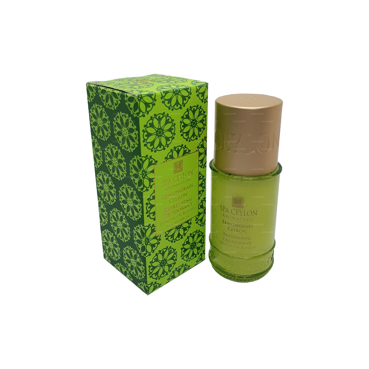 Spa Ceylon Lemongrass Citron värskendav deodorant (50ml)