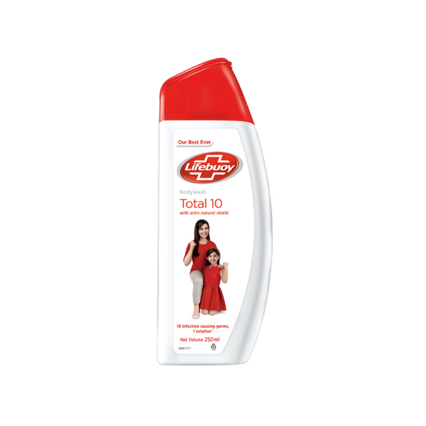 Lifebuoy Total 10 kehapesu (250ml)