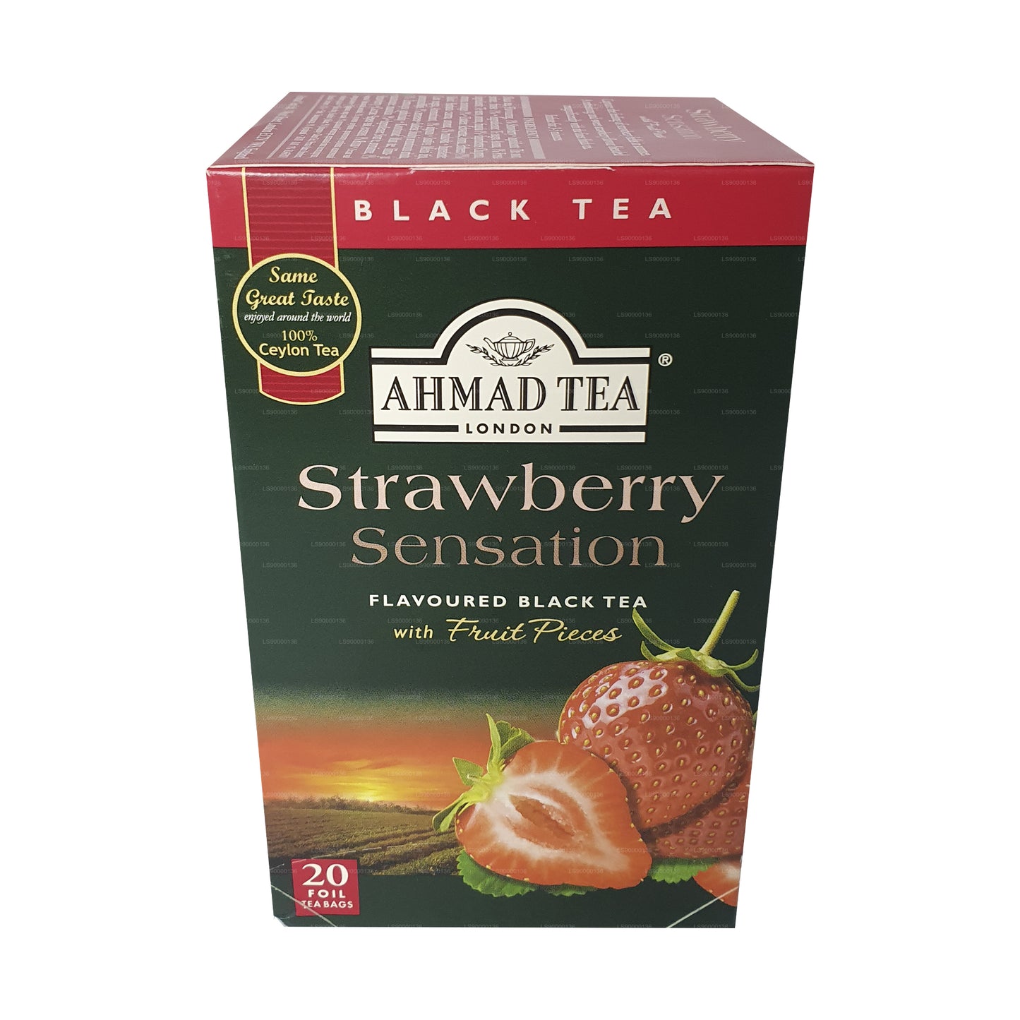 Ahmad Tea Strawberry 20 Foolium Teekotid (40g)