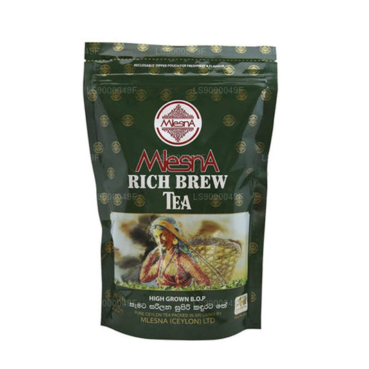 Mlesna Tea Rich Brew kolmekordne lamineeritud kott (200g)