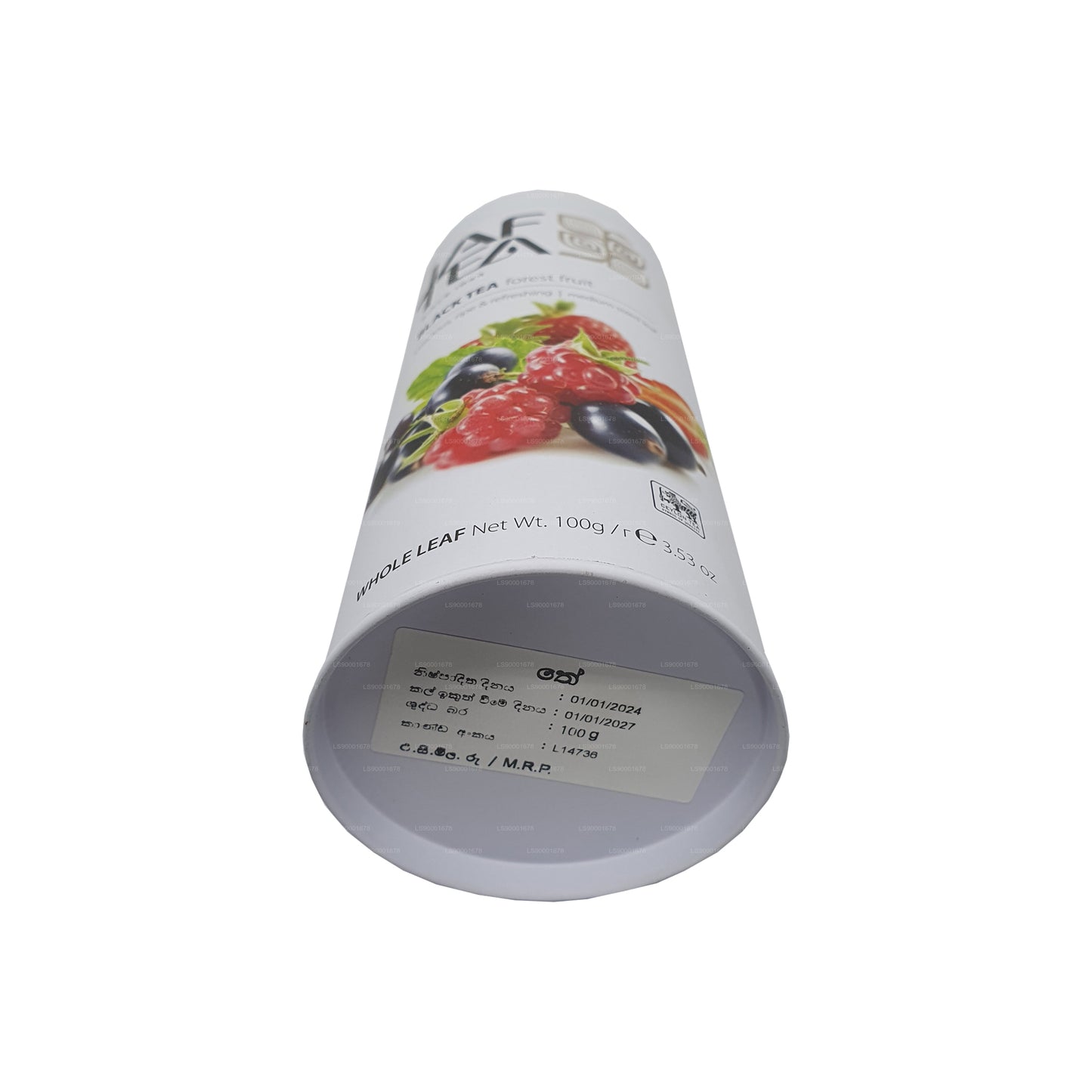 Jaf Tea Pure Fruit kollektsiooni metsa puu (100g) tina