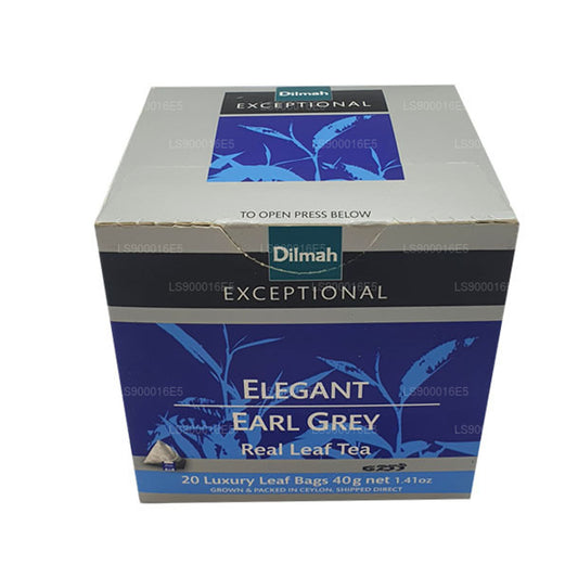 Dilmah Erakordne Elegantne Earl Grey Real Leaf Tea (40g) 20 tee kotid