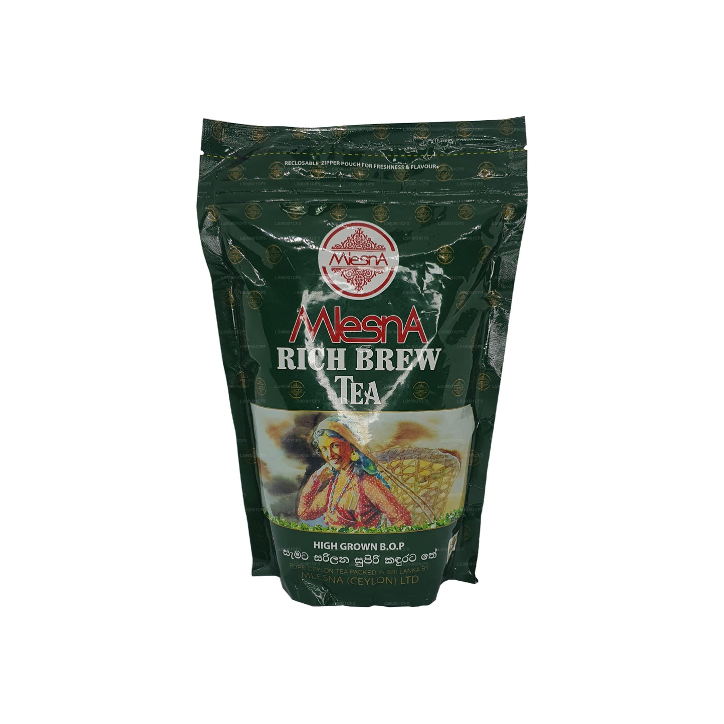 Mlesna Tea Rich Brew kolmekordne lamineeritud kott (400g)