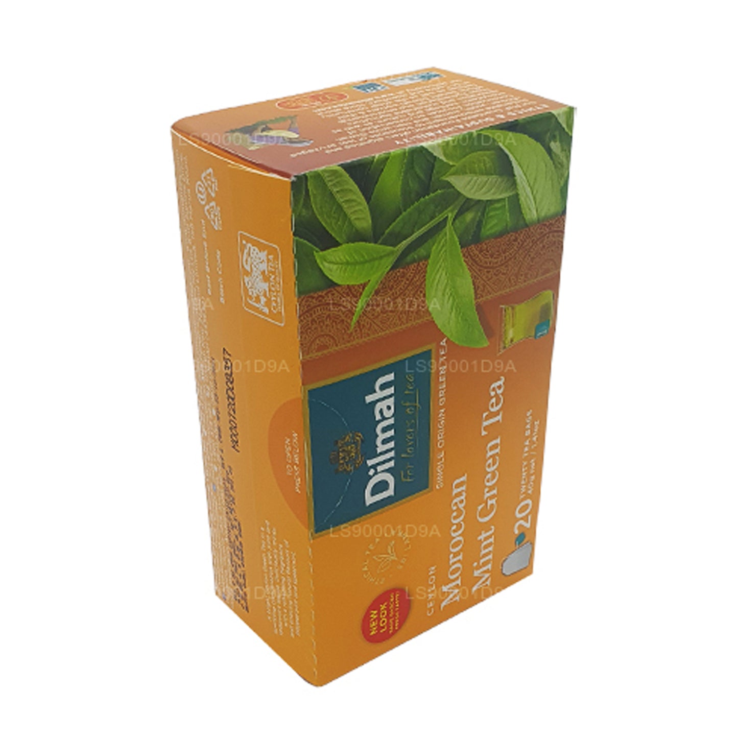 Dilmah Ceylon Maroko piparmündi roheline tee (40g) 20 teekott