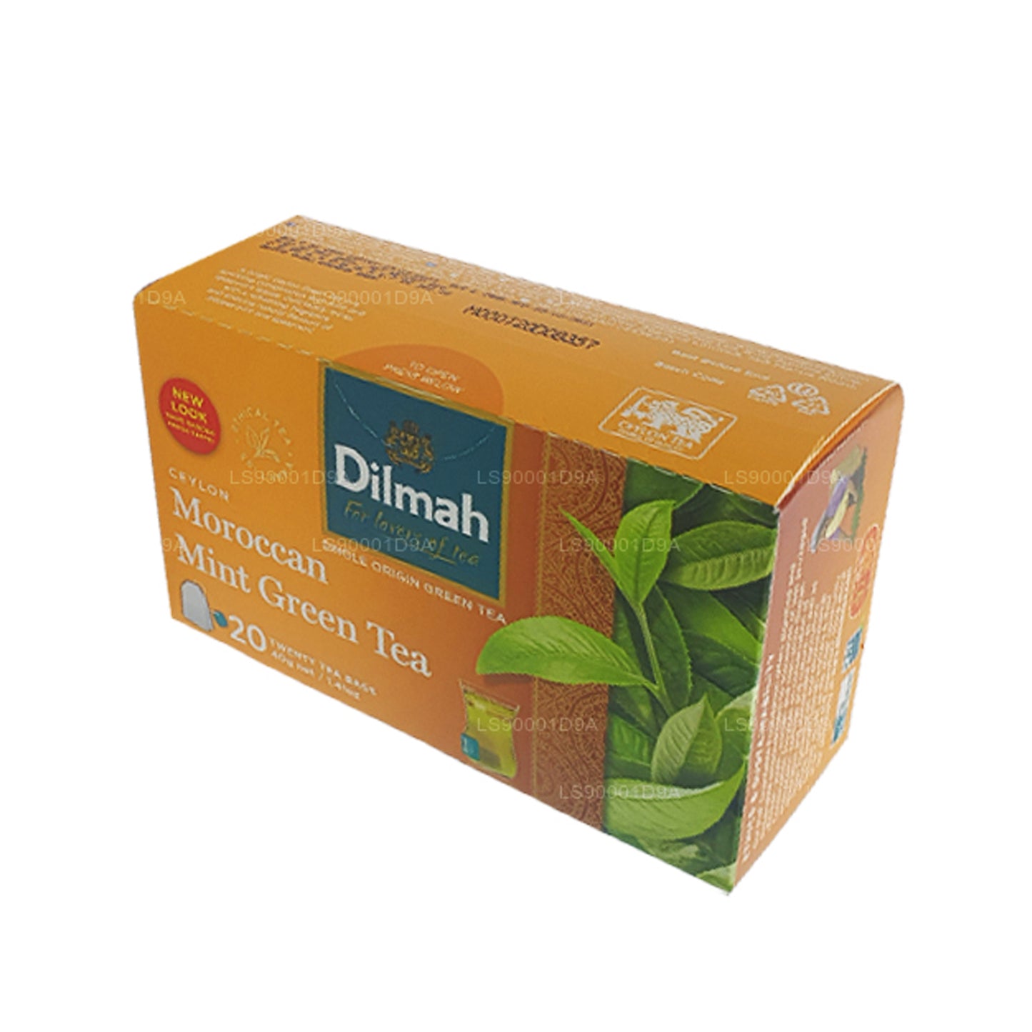 Dilmah Ceylon Maroko piparmündi roheline tee (40g) 20 teekott