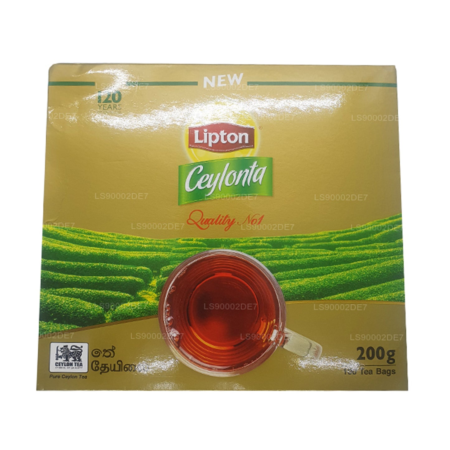 Lipton Ceylonta Tea (200g) 100 teekotid