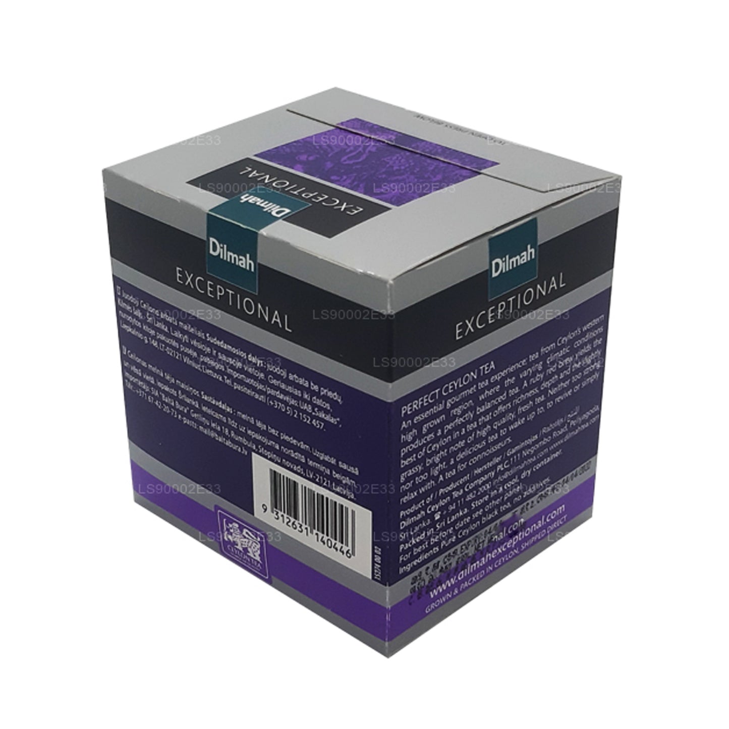 Dilmah Erakordne Perfect Tseiloni Real Leaf Tea (40g) 20 Tag Kotid