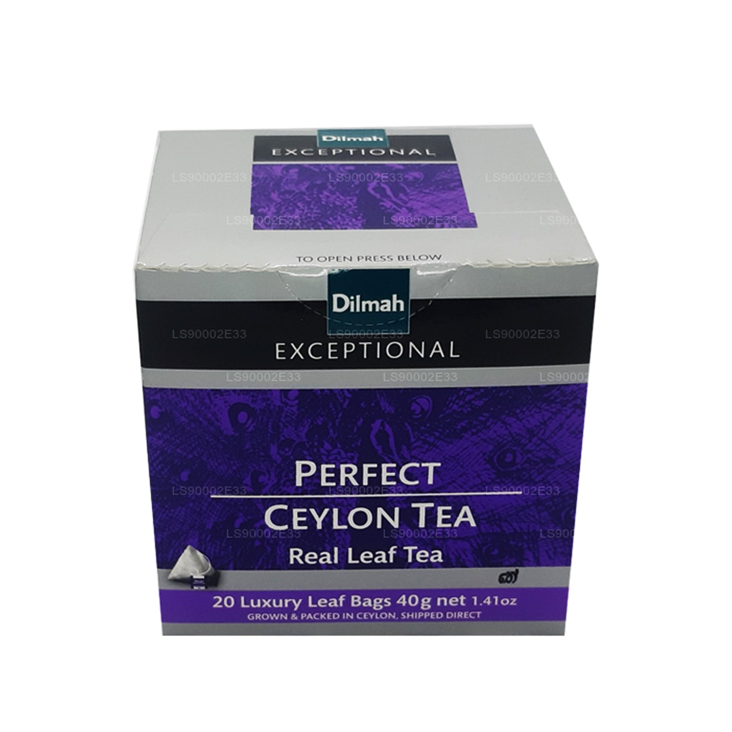 Dilmah Erakordne Perfect Tseiloni Real Leaf Tea (40g) 20 Tag Kotid