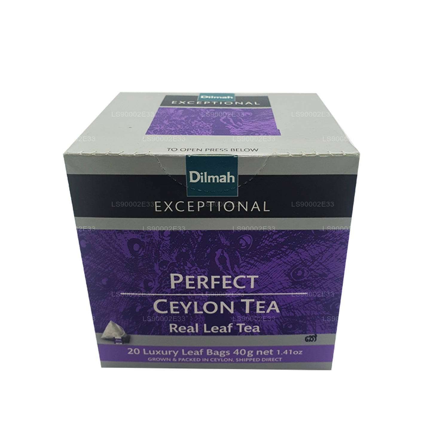 Dilmah Erakordne Perfect Tseiloni Real Leaf Tea (40g) 20 Tag Kotid