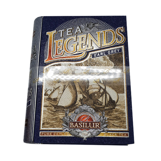 Basiluri teeraamat „Tee legendid - Earl Grey” (100g) Caddy