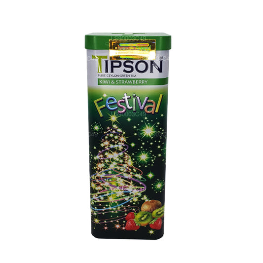 Tipson Festival Kiivi ja Maasika roheline tee (75g)